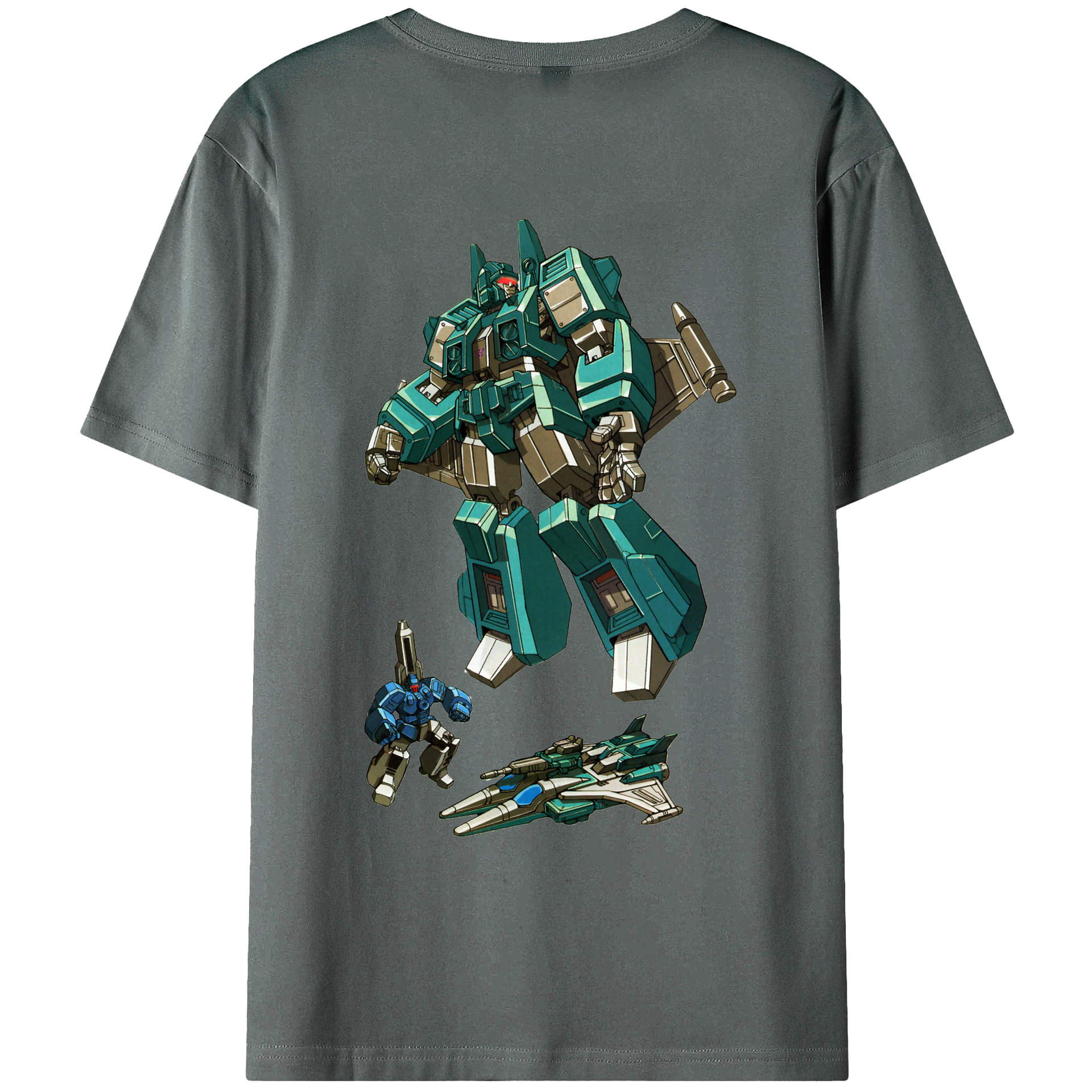 （画像用）  綿100％ メンズ半袖Tシャツ（バックプリント） 通気性